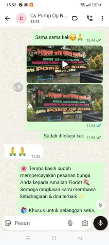 Testimonial Papan Bunga jember